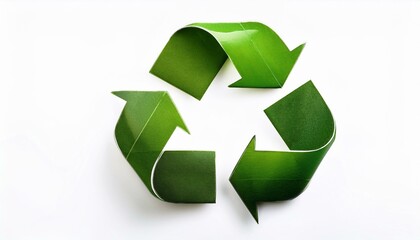 Obraz premium green recycle symbol