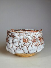 matcha tea bowl  japanese chawan​ raku  