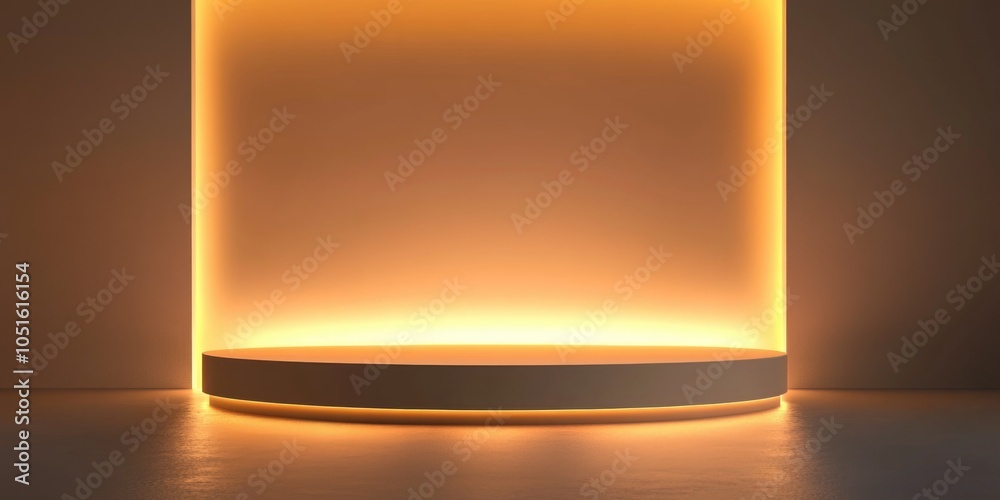 Poster a light source sitting on a table