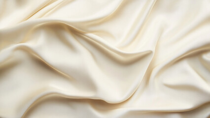 Obraz premium Light cream canvas with a clean, smooth texture and minimal wrinkles