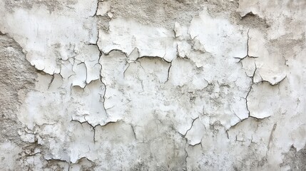 Obraz premium Distressed wall texture, an abstract background with peeling paint and vintage charm