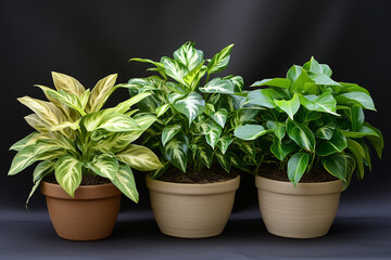 Fototapeta premium Elegant Greenery for Indoor Spaces