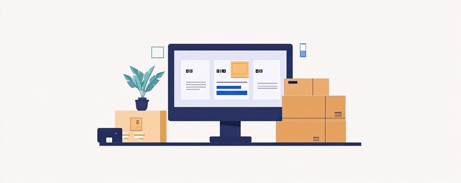 A seamless one-click payment interface, showing payment confirmation and fast shipping options