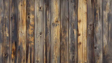 Obraz premium Weathered pine with a rugged surface and natural, varied grain patterns