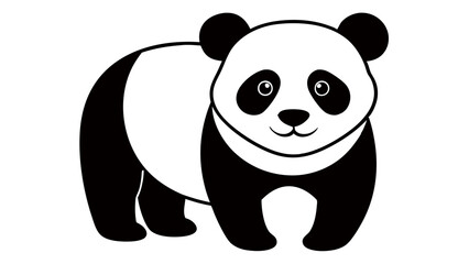 Fototapeta premium Creative animal line art vector design with white background