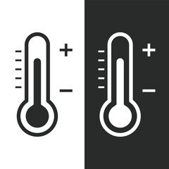 Thermometer graphic design illustration