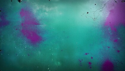 Fototapeta premium Vibrant Textured Abstract Background in Turquoise and Purple Tones, Suitable for Creative Projects, Digital Art, and Design Applications Needing a Bold, Organic, and Rough Texture