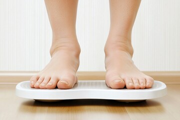 feet on the scales
