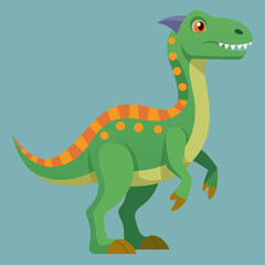 Obraz premium tyrannosaurus dinosaur vector illustration