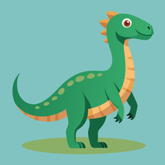 Obraz premium tyrannosaurus dinosaur vector illustration
