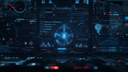 Fototapeta premium digital background