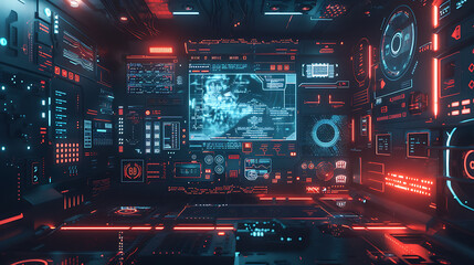 Fototapeta premium digital background