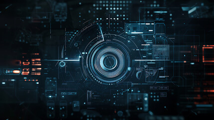 Fototapeta premium digital background