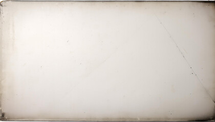 Old ans used photographic paper useful as a layer in a photo editor - with natural grains of dust and scratches - wet plate