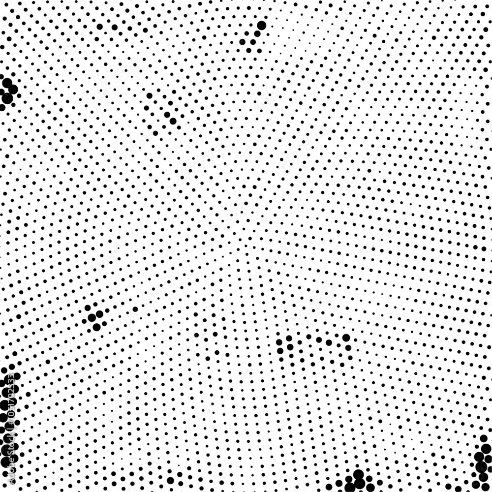 Poster halftone background vector, abstract backdrop design with two tone pattern and copy space for edit y