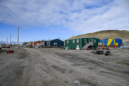 Resolute, Inuit hamlet, Cornwallis island, Nunavut, Canadian Arctic, Canada, North America