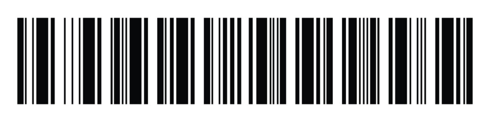 Barcode icon. Barcode vector icon. Simple fake bar code. Bar code for web design. Barcode product distribution icon.