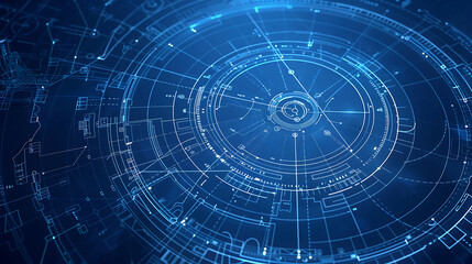 Fototapeta premium tech background