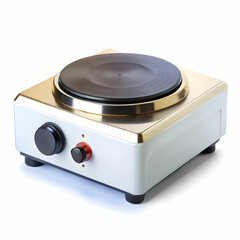 A small electric hot plate with temperature control
