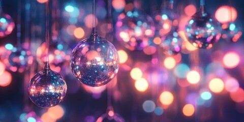 Happy New Year Celebration 2025 Sparkles celebration decorations reflective.