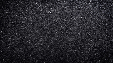 Close-up of black sandpaper surface with fine texture and grit  background