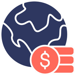 Fototapeta premium Economy Icon