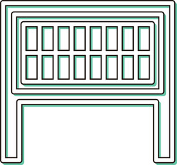 カラーシャドウ駅関連の単品アイコン　掲示板