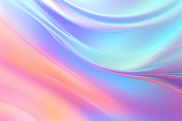 Fototapeta premium Pastel holographic rainbow backgrounds abstract graphics.