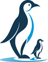 Obraz premium penguin illustration