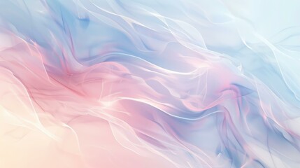 Obraz premium Abstract Pastel Colors: Dreamy and Ethereal Artwork