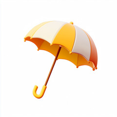 Umbrella on a white background