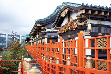 Chinese-style exhibition pavilion