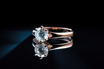 Diamond ring gemstone jewelry.