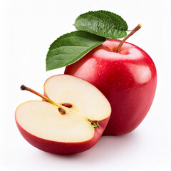 pomme, fruit, aliment, isolé, rouge, demi, sain, blanc, vert, frais, régime, coupe, mûr, bonbon, juteuse, fraîcheur, pomme, vegétarien, couper, délicieux, organique, santé, naturel, nature, casse-croû