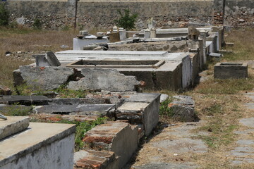 Friedhof auf Kuba (Karibik) - Alte Gräber