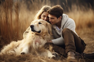 Dog outdoors mammal animal.