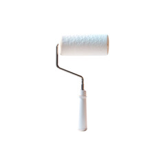 Obraz premium roller brush, brush for painting walls isolated on transparent background