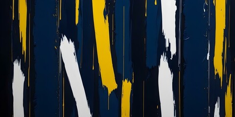 2D abstract wallpaper, dark background, paintbrush strokes, minimalist style, colorful paint strokes, flat design, two-dimensional art, modern abstract, bold colors, brush stroke effect, artistic text