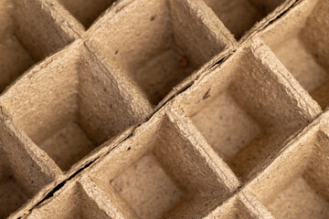 empty cardboard cups for seedlings