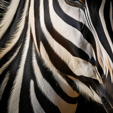 Majest&auml;tisches Zebra &ndash; Tierportr&auml;t eines afrikanischen Wildtiers