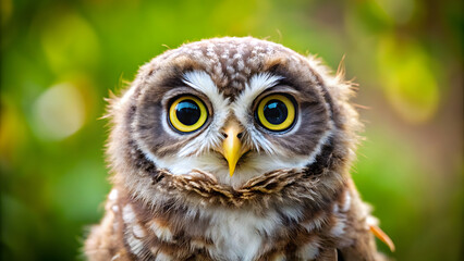 owl close up background