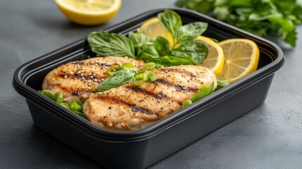 Grilled lemon herb chicken meal prep a delicious and nutritious recipe for healthy eating enthusiasts