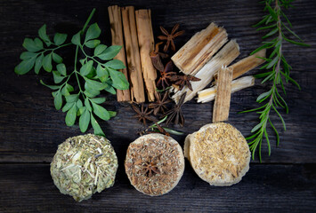 incense tablets to smoke the environment