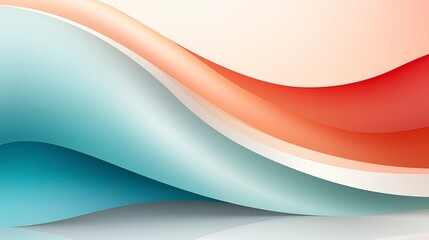 Obraz premium Modern Dynamic Wave Background, Ideal for Tech, Business, and Creative Designs with Gradient Colors 