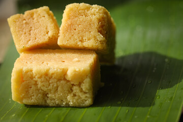 ghee mysore pak, a traditional indian sweet