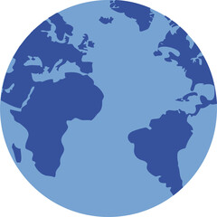 Fototapeta premium Earth planet icon