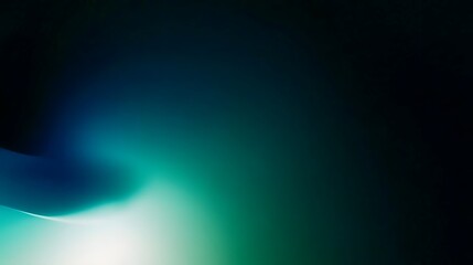 Obraz premium High-Resolution Dark Blue and Green Gradient Background with Blurred Minimalist Design for Elegant and Modern Visuals