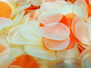 Prawn cracker sold in supermarkets.