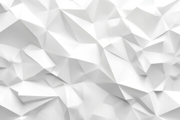 White Abstract Geometric Design: A Modern Exploration