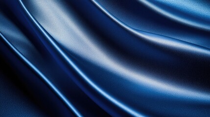 Obraz premium Soft Blue Matte Surface with Gentle Shadows